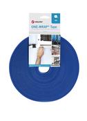 16mm VELCRO® Brand ONE-WRAP® Tape Royal Blue. 25m Roll.