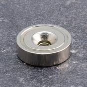 Neodymium Pot Magnets Countersunk 20mm.