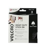 VELCRO® Brand Heavy Duty Stick On Tape 2.5m Black.  EC60245