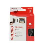 VELCRO® Brand Stick On Tape 2.5m Black.  EC60215.