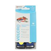 VELCRO® Brand Adjustable Straps. Blue. EC60328.