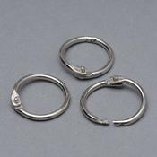 19mm Metal Binding Rings. Pack of 100.