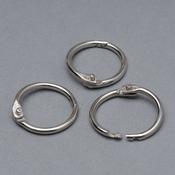 19mm Metal Binding Rings. Pack of 100.