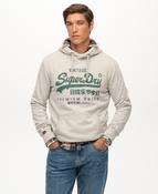 Duo Classic Grey Hoodie By SuperDry