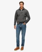 Storm A25 Grey Fleece Sweatshirt By SuperDry