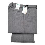 Roma A25 Grey Wool Mix Trousers By Meyer