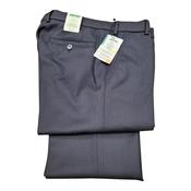 Roma A25 Navy Wool Mix Trousers By Meyer