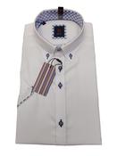Zeno SS/22 S/Sleeve White Shirt By Andre image