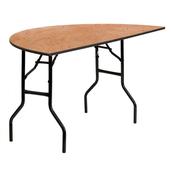 5ft Half Round Table