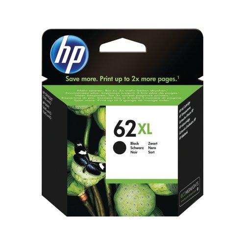 HP 62XL High Yield Black Ink Cartridge C2P05AE - Prints 600 Pages
