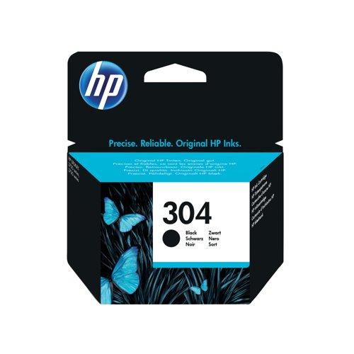 HP 304 Black Ink Cartridge - Original HP Inks