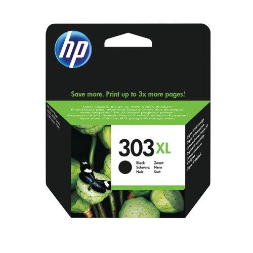 HP 303XL Black High Yield Ink Cartridge - Print more pages