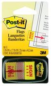 Post-it 25mm Sign Here Index Tab Pk50