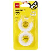Deli 30411 Invisible Tape 12mmx18m Bx12