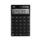 Deli 1589P Semi Desk Calculator 12 digit Black
