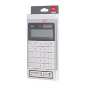 Deli 1589W Semi Desk Calculator 12 digit White