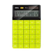 Deli 1589G Semi Desk Calculator 12 digit Green
