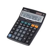 Deli 1630 Desk Calculator 12 digit Black