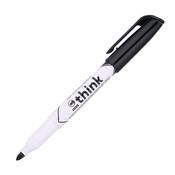 Deli Think 620 Whiteboard Pen Bul Black Bx12