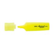 Deli Highlighter Chisel 1-5mm Yel Bx10