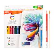 Color Emotion Water Col Pencil Pk24