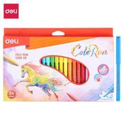 Felt Pen Washable 1.0mm 24 Colours