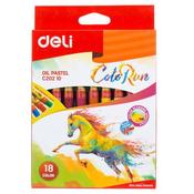 Color Run Oil Pastel 18 colours