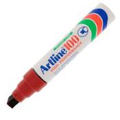 Artline 100 Jumbo Marker Chis 7-12mm Rd Bx6