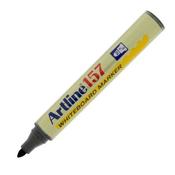 Artline 157 Dry Wipe Marker Bul Blk Bx12
