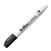 Supreme Dry Wipe Marker Bullet Black Bx12