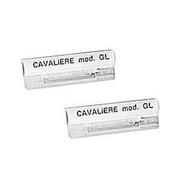 Silver Suspension File Tabs Clr/Inserts Std 65mm Pk50 image