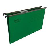 Silver Suspension File F/C Manila Green 15mm Bx50