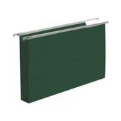 Silver Suspension File Manila F/Cap Green 50mm Bx50