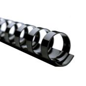 Pavo Binding Combs 19mm blk Bx100