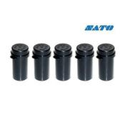 Sato Pre-inked Rollers Black Pk5