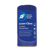 AF Screen Clene Anti-Static Wipes Tub100