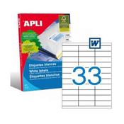 Apli Laser/Copier Labels 33up Bx100