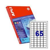 Apli Laser/Copier Labels 65up Bx100