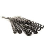 Pavo Binding Combs  6mm Blk Bx40
