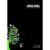Aisling Hardback A4 Black Pk3
