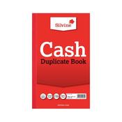 Silvine 608 Dup Book Cash 8x5 Pk6