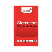Silvine 609 Dup Statement Bk 8x5 Pk6