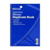 Silvine 714 Carbonless Dup Book A4 Pk3