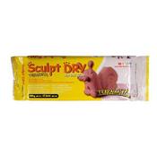 Sculpt-dry Air hardening clay 500g terracotta