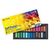 Mungyo Soft Pastel Square 24 Half Size Col
