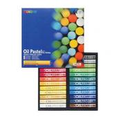 Mungyo Oil Pastel Round 24 Ast Cols