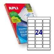Apli Laser/Inkjet Label 24up Bx100