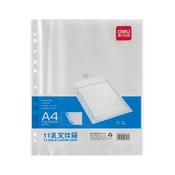Deli 5716 A4 Plastic Pockets 50mic Pk20