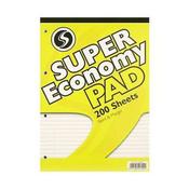 Silvine Jumbo Refill Pad A4 200l Ft Mar Pk3