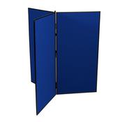 Jumbo Slimflex Exhibition Display 3 Panel Blue image